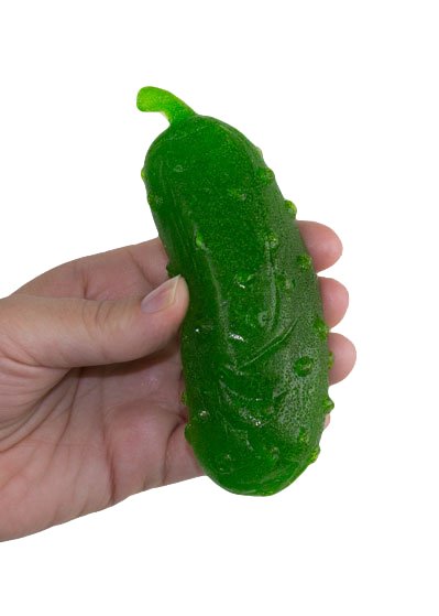 Giant Gummy Pickle