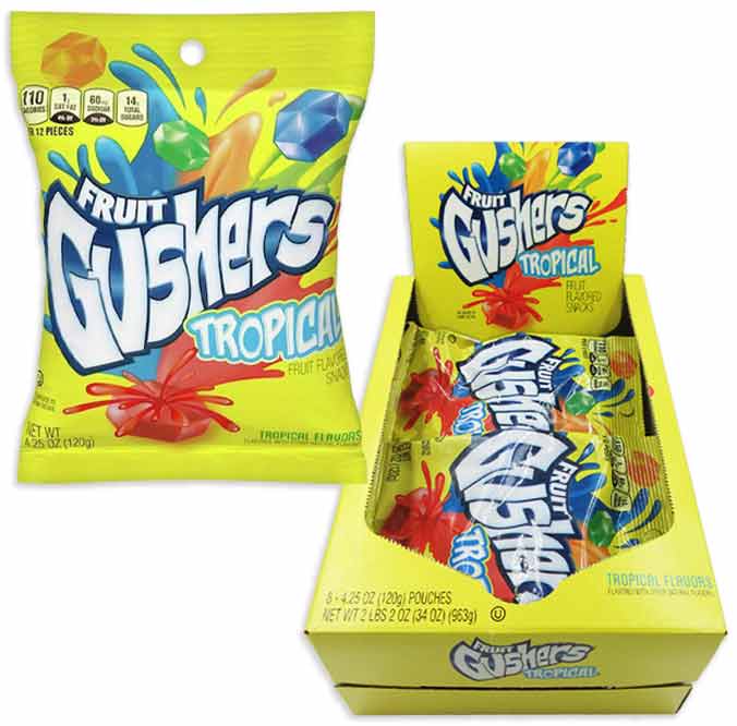 Gushers Peg Bag- Tropical Fruit