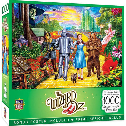 Off to See the Wizard- 1,000 Piece Jigsaw Puzzle