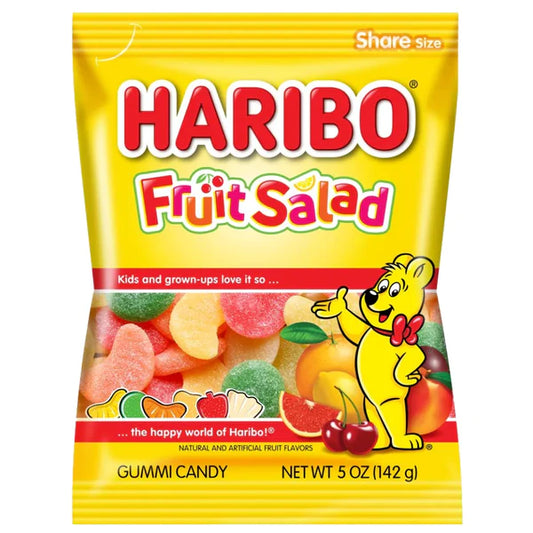Haribo Peg Bag Fruit Salad 5oz