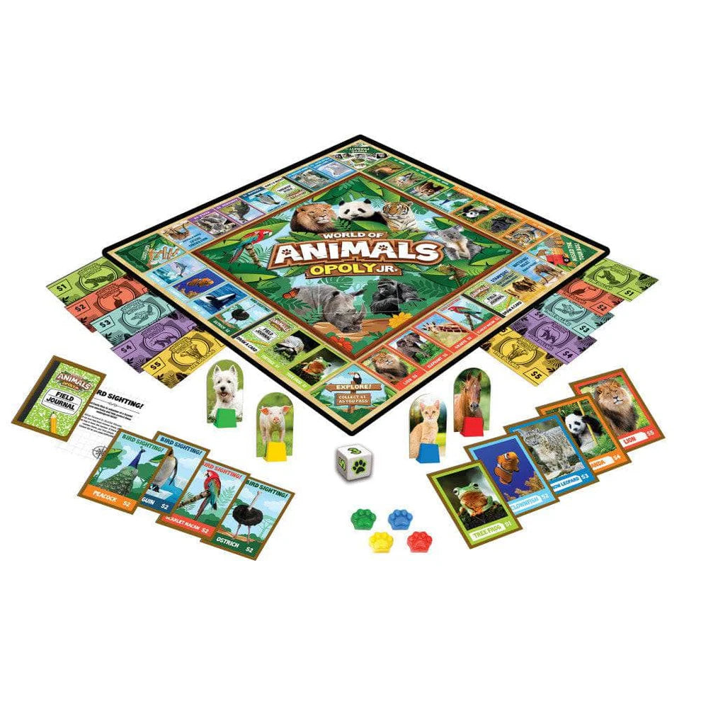 World of Animals Opoly Junior