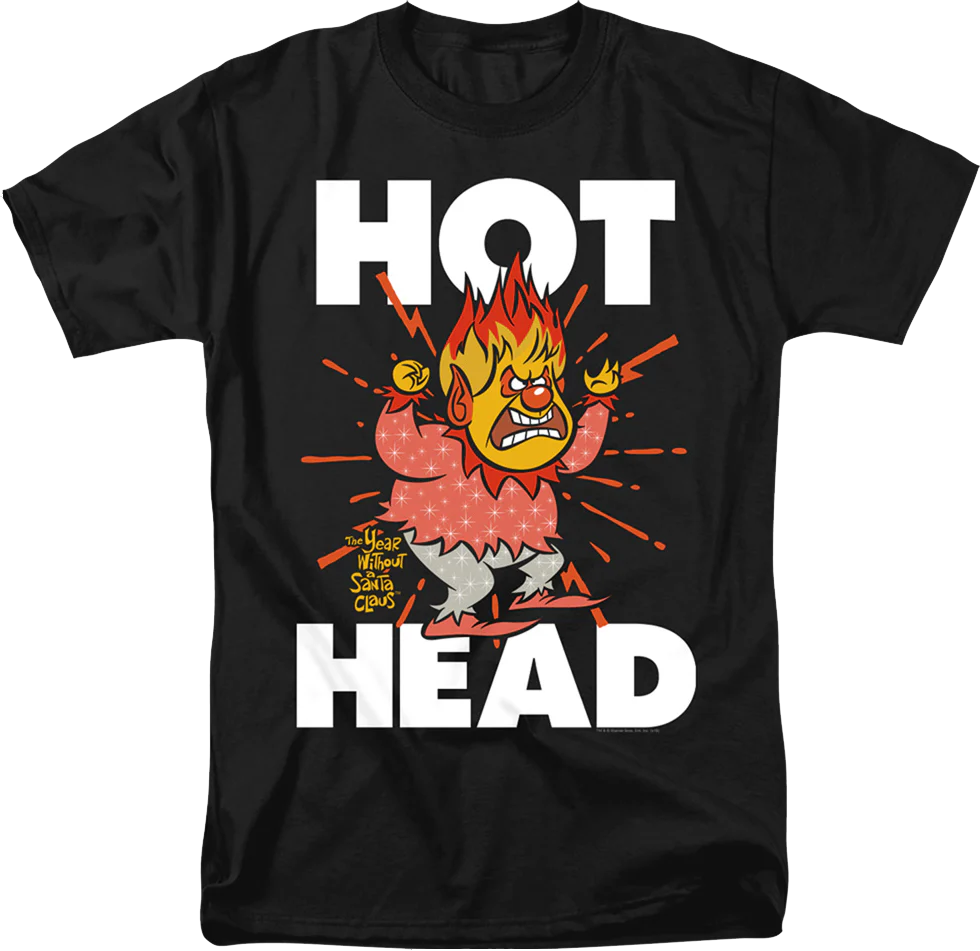 Heat Miser Hot Head The Year Without A Santa Claus T-Shirt