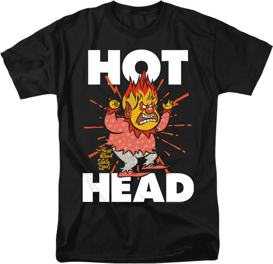 Heat Miser Hot Head The Year Without A Santa Claus T-Shirt
