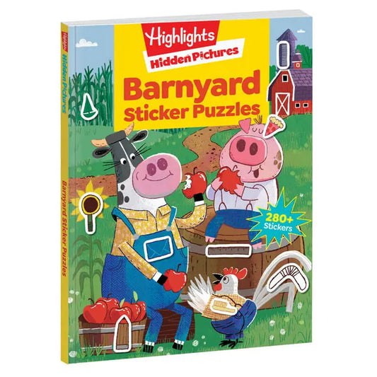 Highlights: Barnyard Sticker Puzzles
