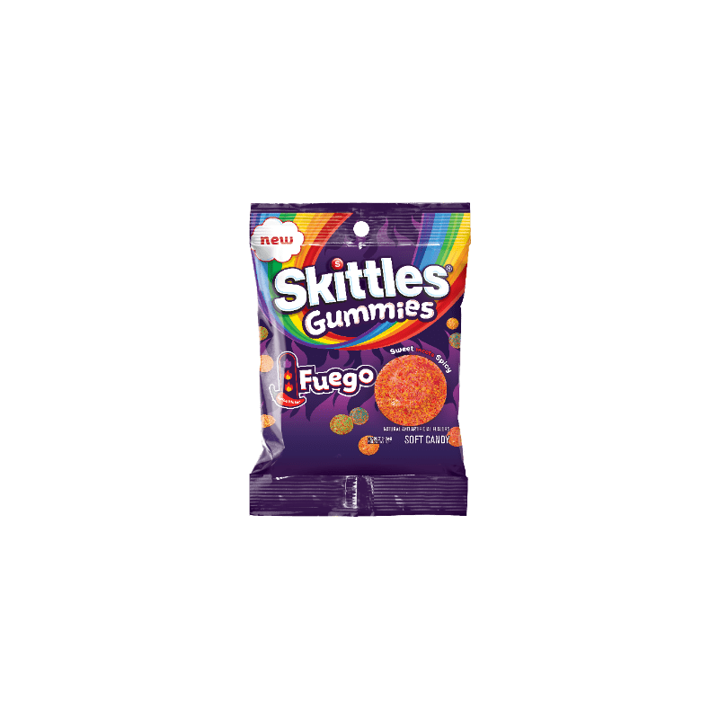Skittles Gummies Fuego- 5.8oz Bag
