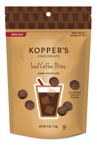 Kopper's Iced Coffee Bites- 4oz Pouch