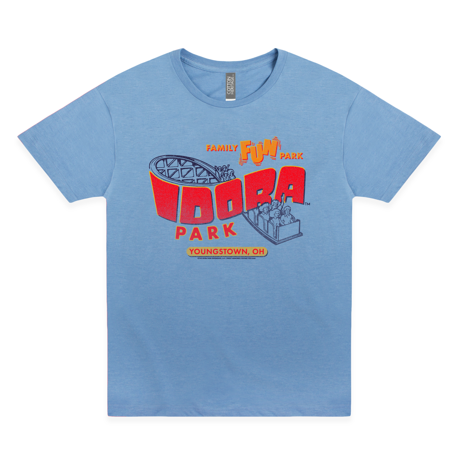 idora family fun park youngstown ohio vintage amusement park graphic t shirt unisex nostalgia apparel