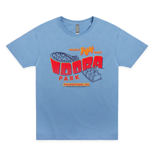 idora family fun park youngstown ohio vintage amusement park graphic t shirt unisex nostalgia apparel