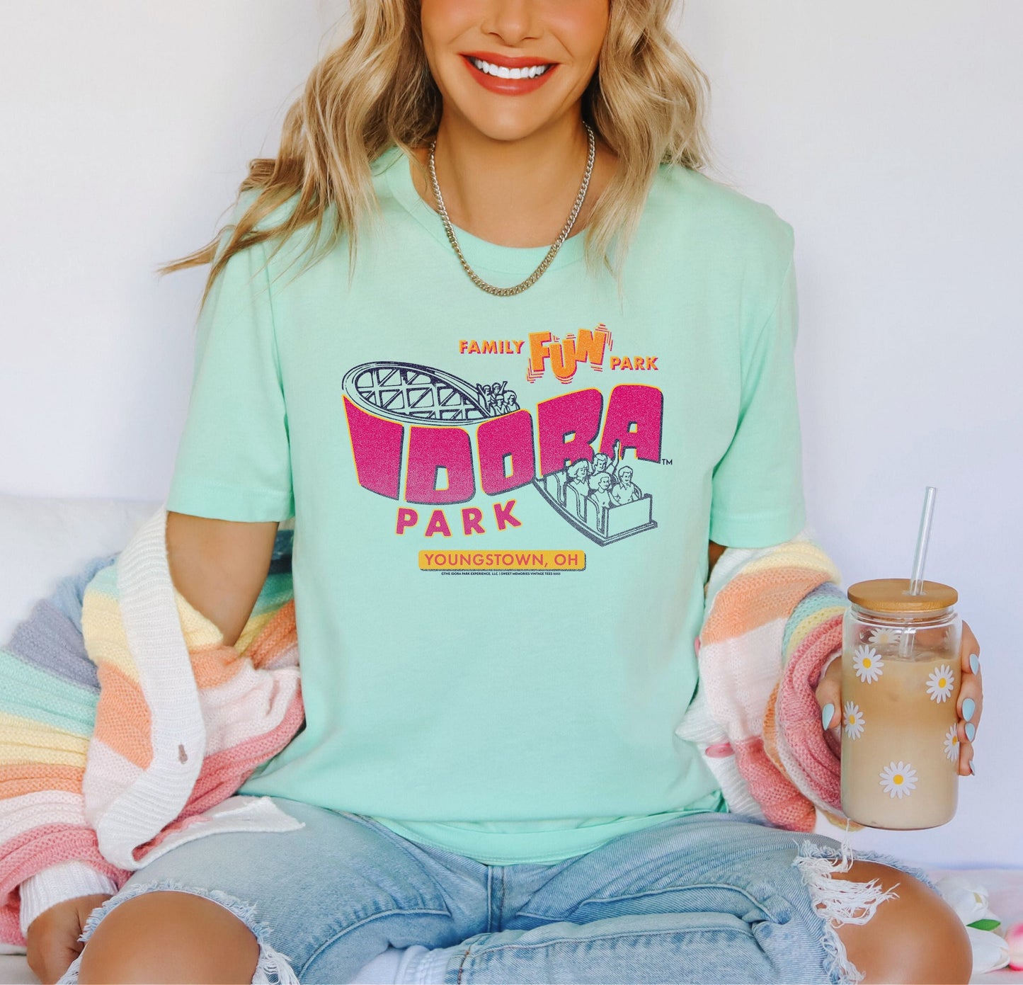 unisex idora park youngstown ohio shirt styled casually retro local nostalgia outfit