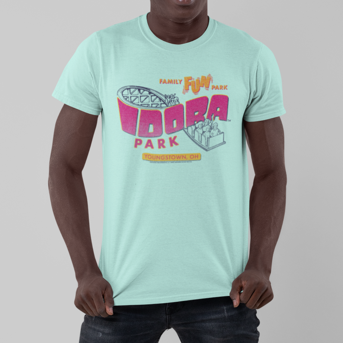 unisex idora park youngstown ohio shirt styled casually retro local nostalgia outfit