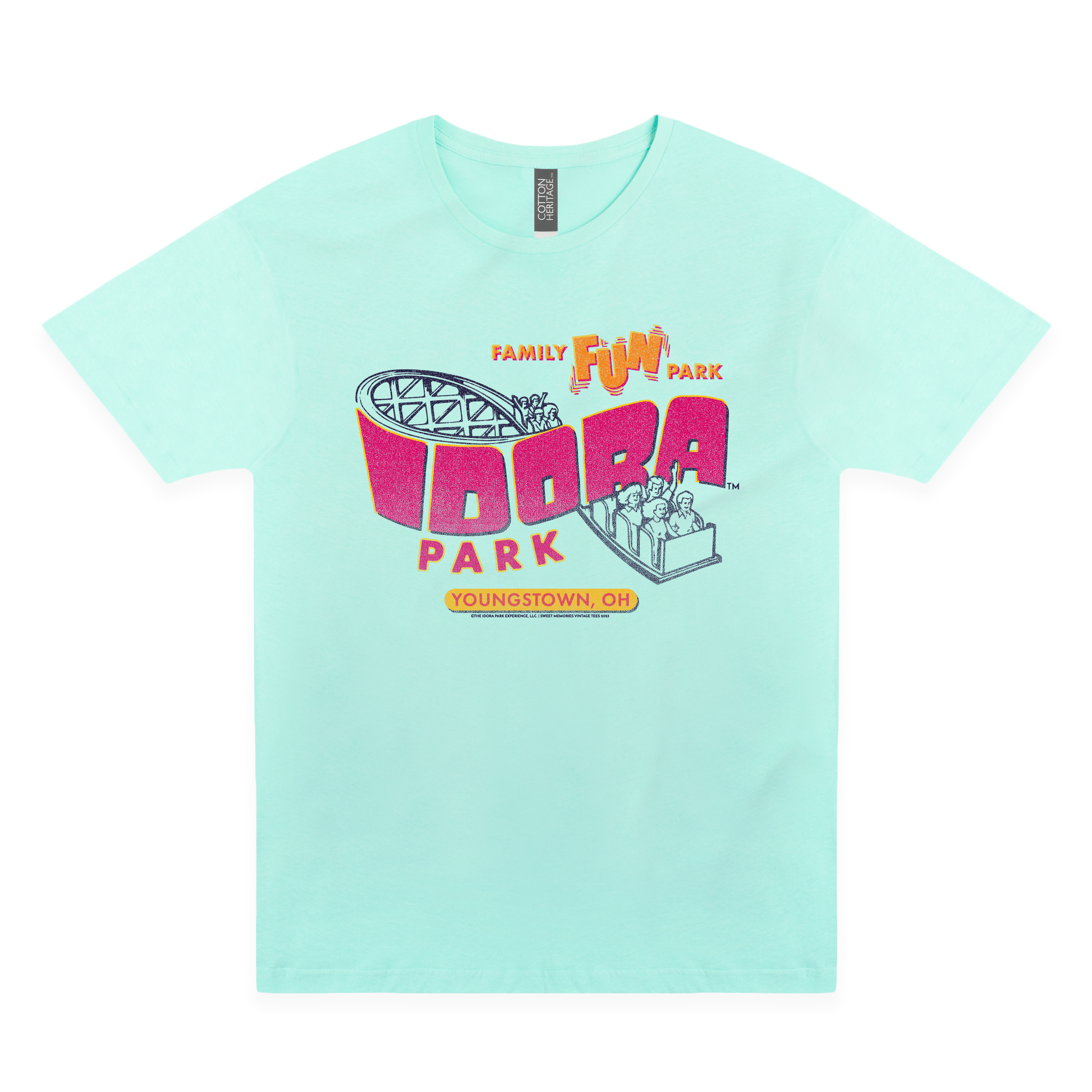 idora family fun park youngstown ohio vintage amusement park graphic t shirt unisex nostalgia apparel