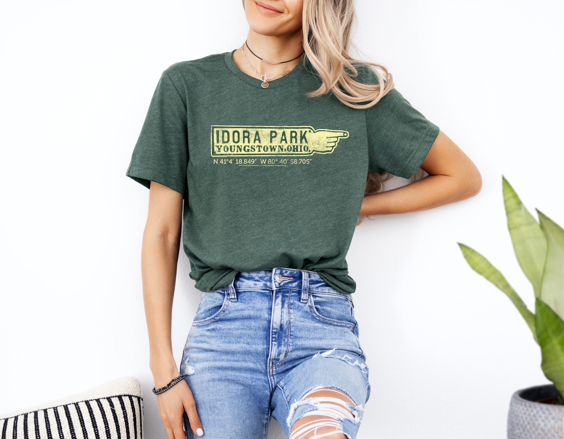 unisex idora park coordinates t shirt styled casually youngstown ohio local pride outfit