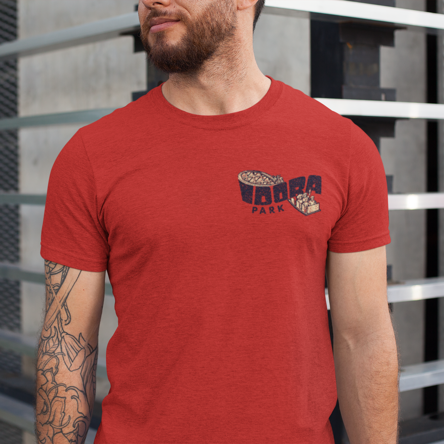 unisex idora park youngstown ohio amusement park shirt styled casually retro nostalgia outfit