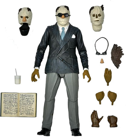 Universal Monsters- Ultimate Invisible Man 7" Figure
