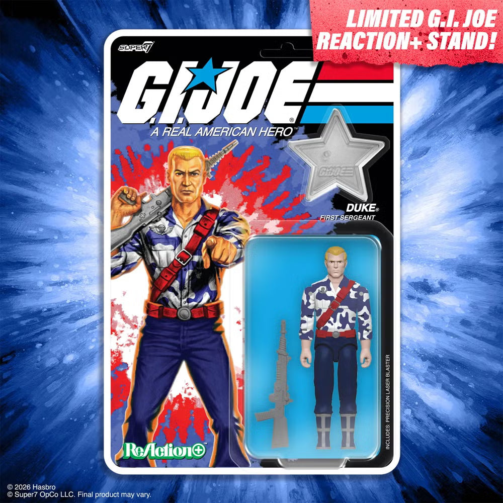 G.I. Joe ReAction+ Figures Wave 8- Duke (America's 250th Anniversary)