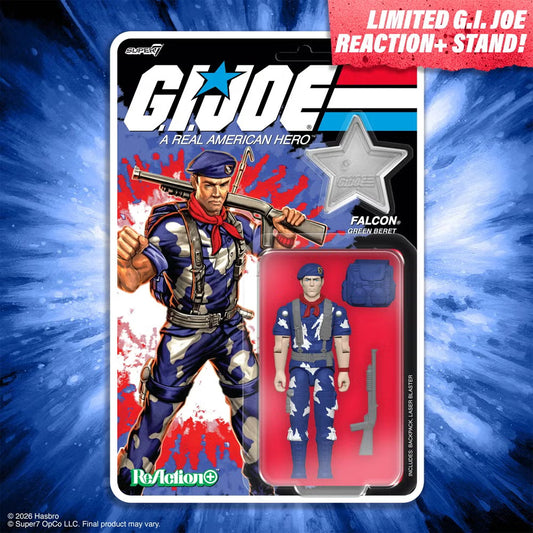 G.I. Joe ReAction+ Figures Wave 8- LT. Falcon (America's 250th Anniversary)