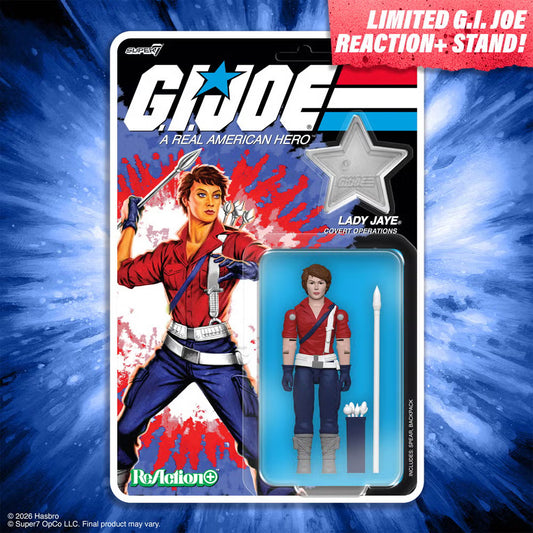 G.I. Joe ReAction+ Figures Wave 8- Lady Jaye (America's 250th Anniversary)