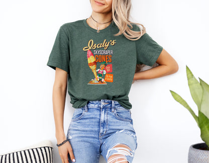 unisex isalys ice cream cone shirt styled casually nostalgic ice cream lover outfit