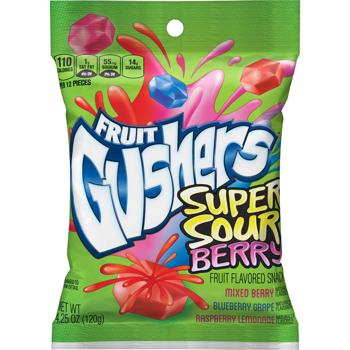 Gushers Super Sour Berry 4.25oz