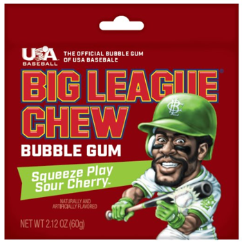 Big League Chew- Sour Cherry 2.12oz