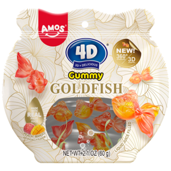 Amos Gummy Lucky Fish- 3.95oz