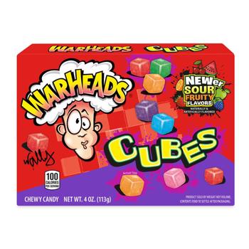 Warheads Cubes Theater Box 4oz