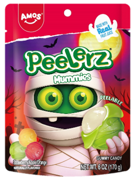 Amos Gummy Peelerz Mummy 6oz