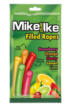 Mike & Ike Licorice Ropes 3oz