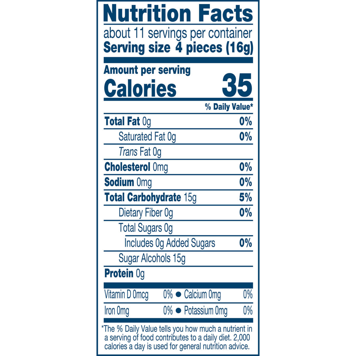Jolly Rancher Zero Sugar Hard Candy Assortment 6.1oz