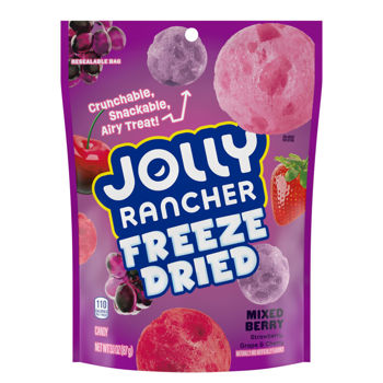 Jolly Rancher Freeze Dried Mixed Berry Pouch 3.1oz