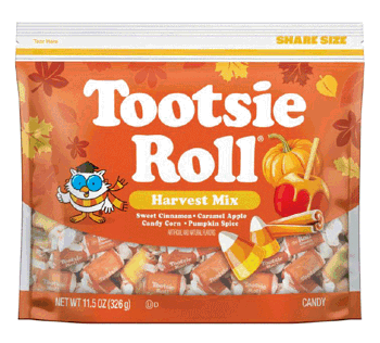Tootsie Halloween Harvest Chews 11.5oz Bag