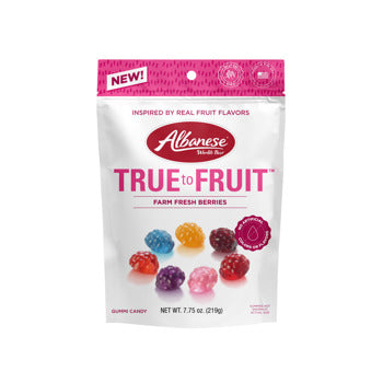 Albanese True To Fruit Farm Fresh Berries 7.75oz Gusset Bag