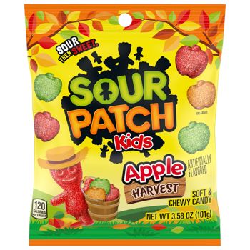 Sour Patch Kids Halloween Apple Harvest Mix Bag 3.58oz