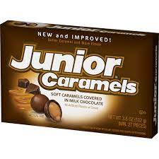 Tootsie Roll Theater Items Junior Caramels 3.6oz