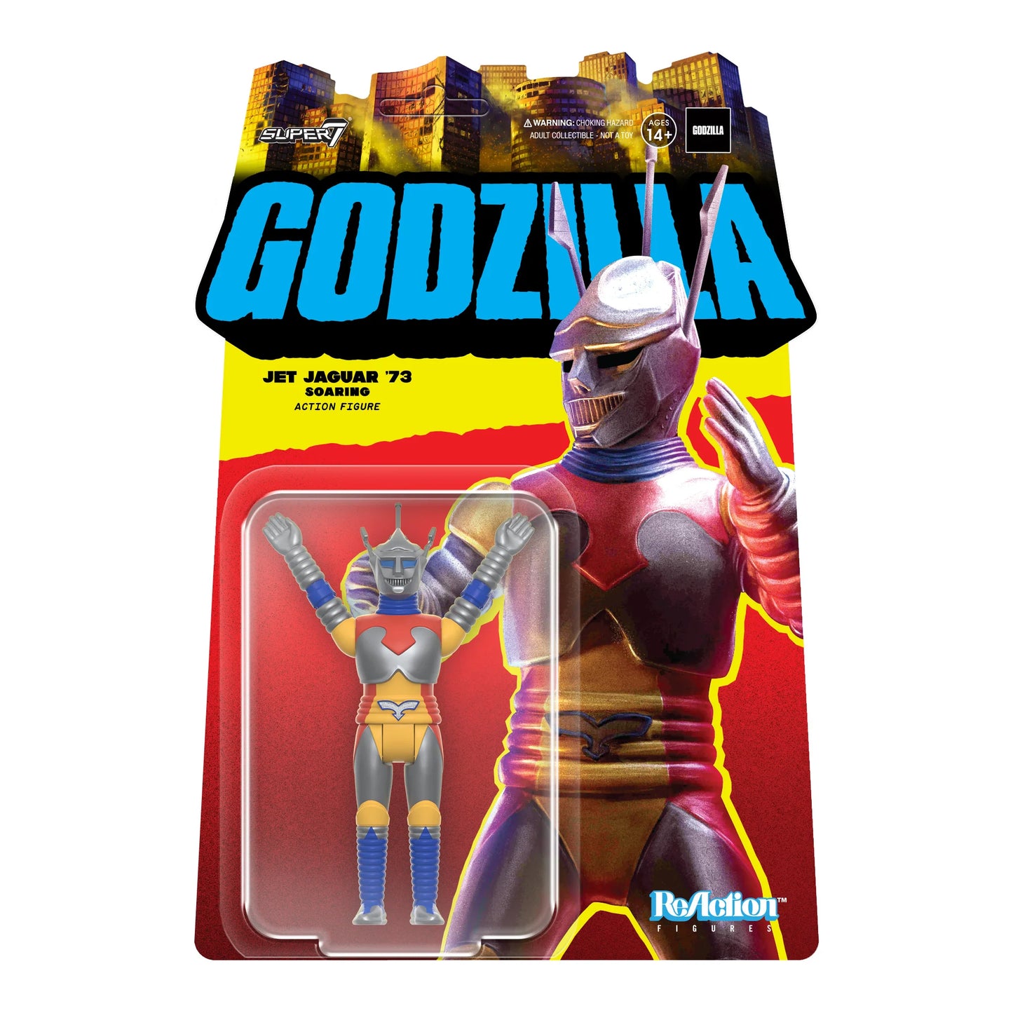 Toho ReAction Figure- Jet Jaguar '73 Soaring