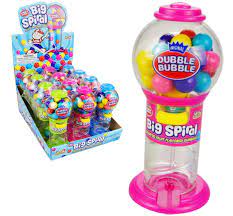 Kidsmania Dubble Bubble Big Spiral Gum Mini Dispenser