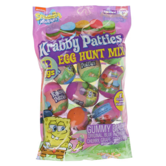 Krabby Patties Plastic Egg Hunt Bag 3.81oz
