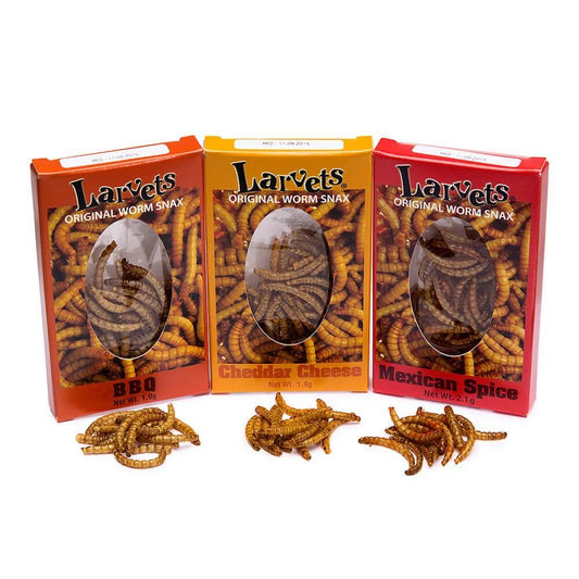 Hotlix Larvets, Assorted Flavor Box 5.6g