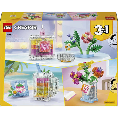 LEGO- Floral Decor Perfume Bottle