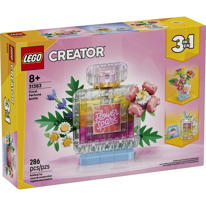 LEGO- Floral Decor Perfume Bottle