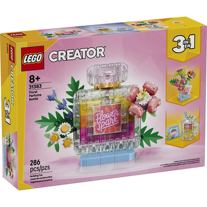 LEGO- Floral Decor Perfume Bottle