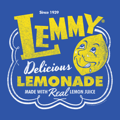 Vintage Lemmy® Lemme Have a Lemmy® Lemonade artwork featuring nostalgic lemonade branding and retro design.