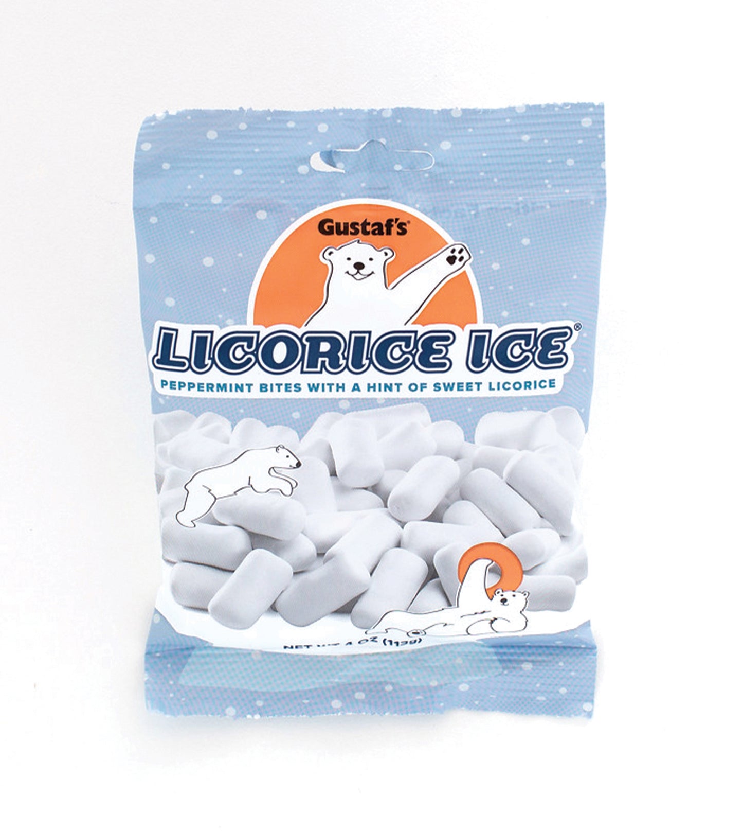 Gustaf's Licorice Ice 4oz Bag
