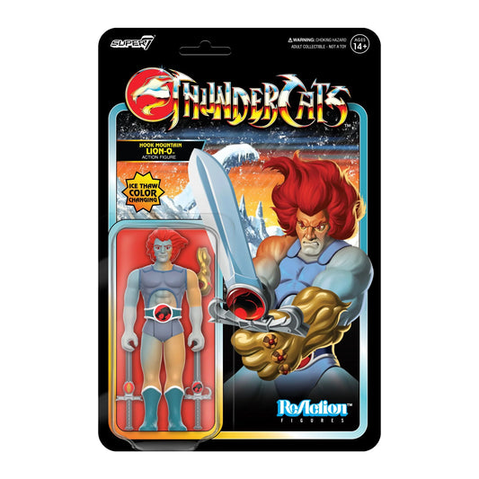 ThunderCats ReAction Wave 5- Hook Mountain Lion-O (Ice Thaw Color Change)