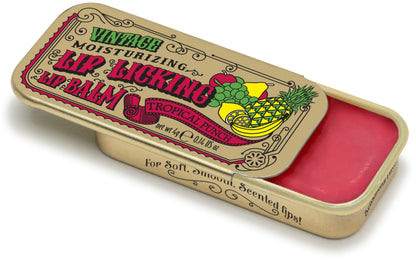 Vintage Lip Licking Lip Balm Tins