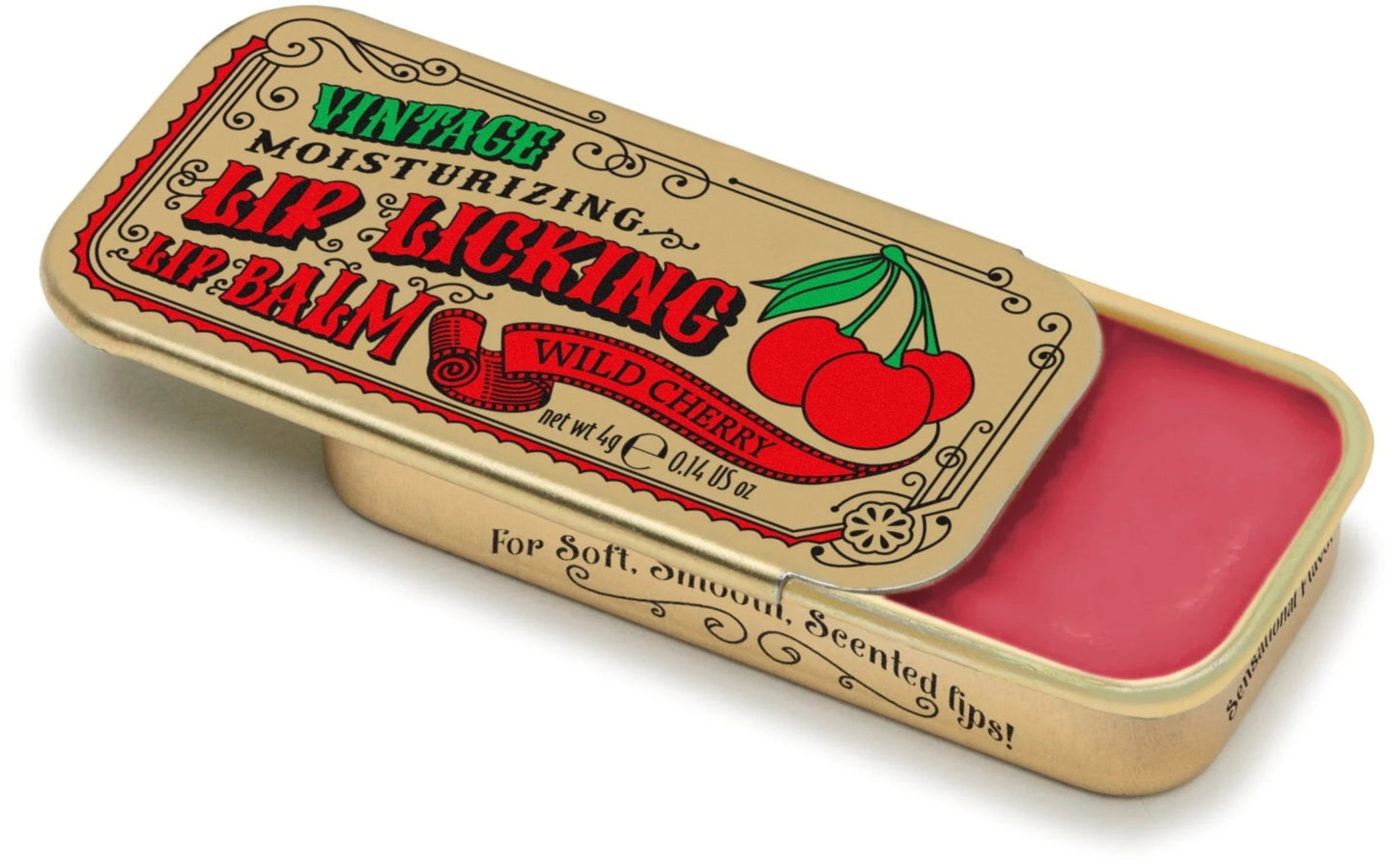 Vintage Lip Licking Lip Balm Tins