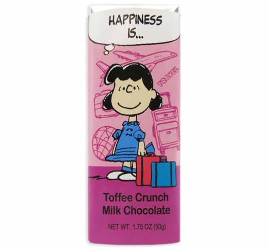 Peanuts Travel Lucy Bar- Toffee Crunch Milk