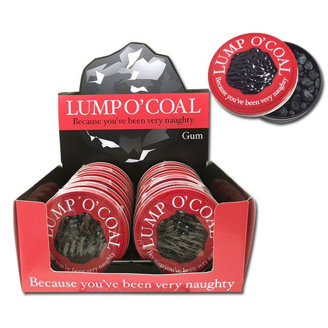 Lump O'Coal Bubblegum- 12 Piece