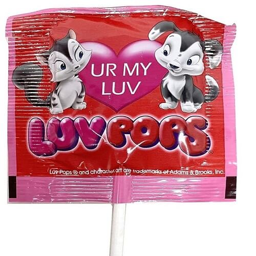 Adams & Brooks Luv Pops .59oz