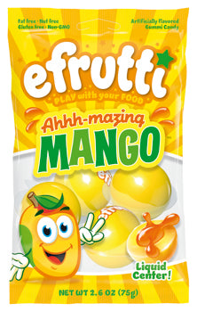Efrutti Ahhh-Mazing Mango 4pk 2.6oz